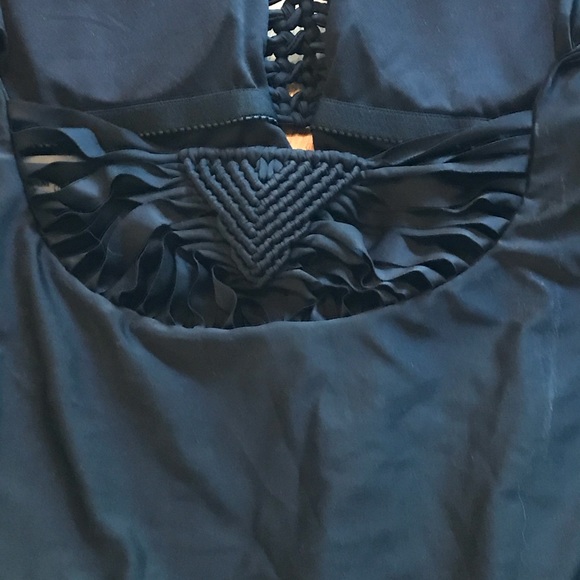 NWT Zaful Black Spaghetti Strap Swimsuit (L) - Picture 6 of 16